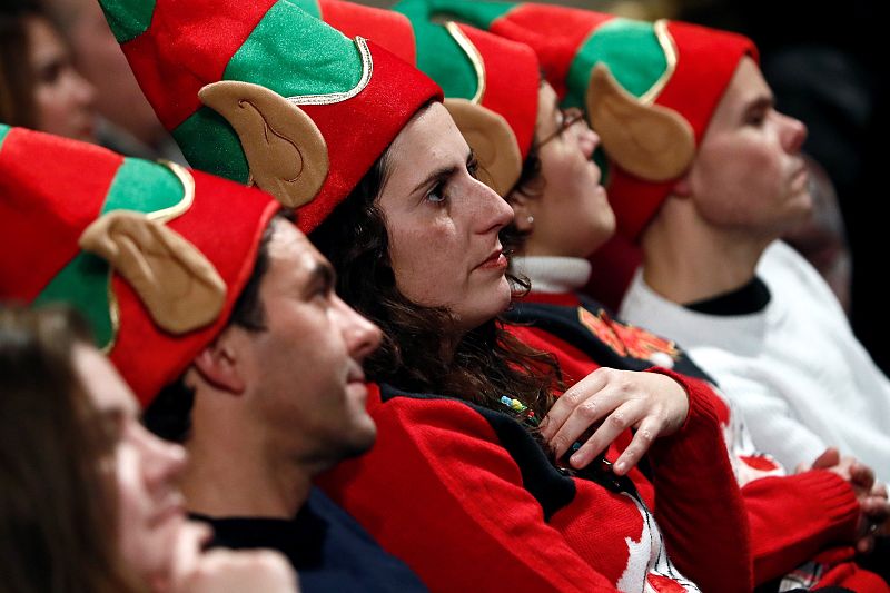 Público navideño en el Teatro Real