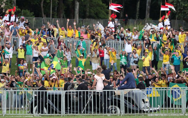 Jair Bolsonaro takes office as Brazil's President