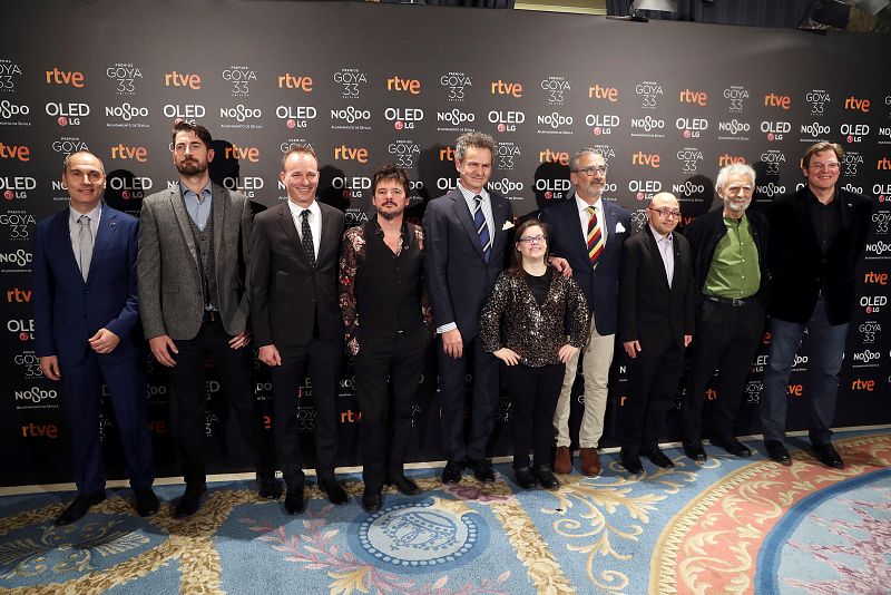Tradicional fiesta de los nominados de la 33 edición de los Premios Goya