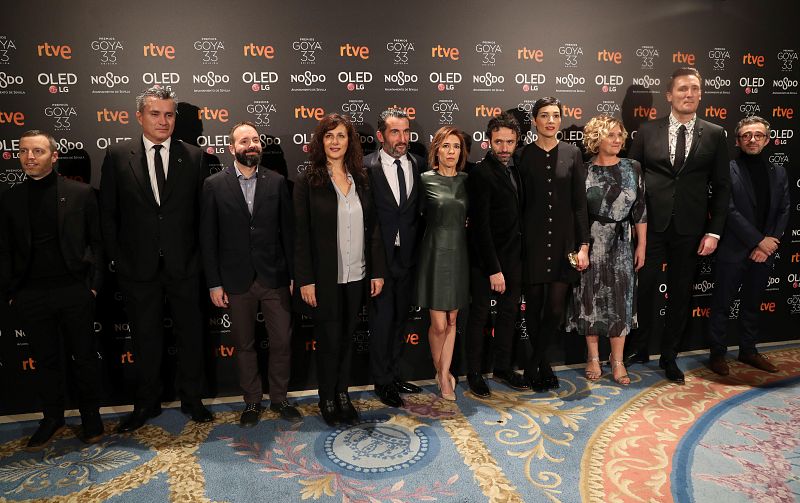 Tradicional fiesta de los nominados de la 33 edición de los Premios Goya