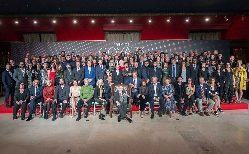 Tradicional fiesta de nominados de la 33 edición de los Premios Goya