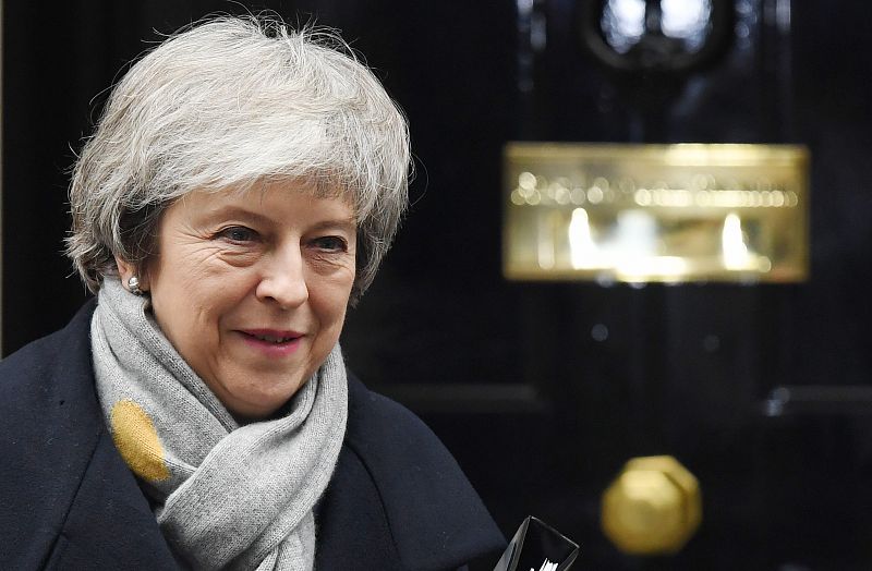 Theresa May, a las puertas del número 10 de Downing Street