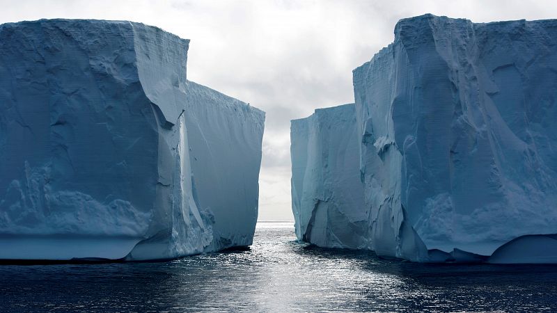 Vista de icebergs