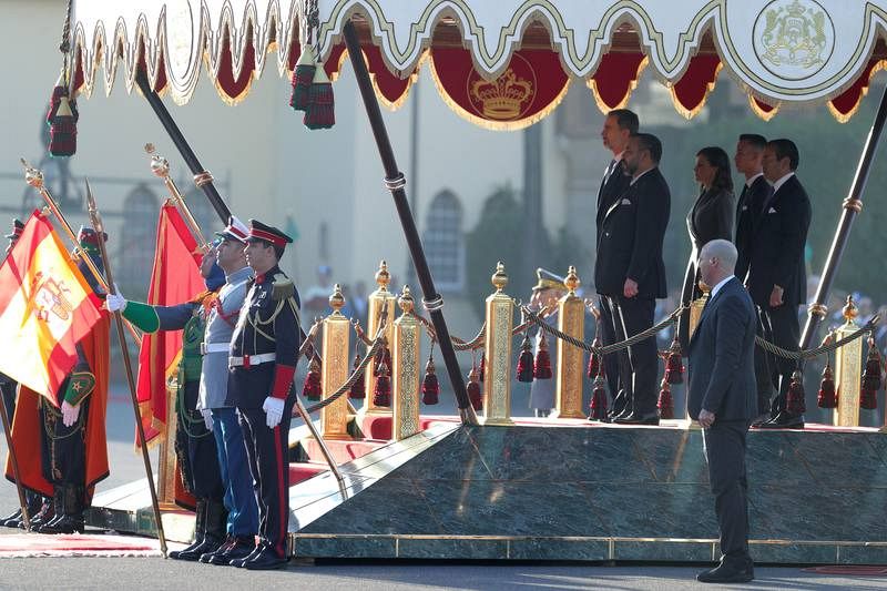 Viaje de los reyes a Marruecos