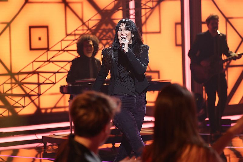 Imagen de la actuación de Efecto Mariposa, que interpreta 'Venezzia'