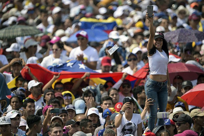 Conciertos de Maduro y Guaidó en Colombia y Venezuela