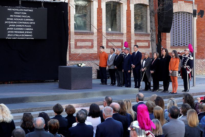 Acto de homenaje del Gobierno a las víctimas del 11M