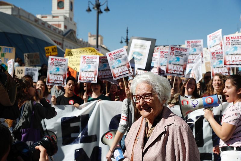 Jóvenes y mayores unidos contra el cambio climático