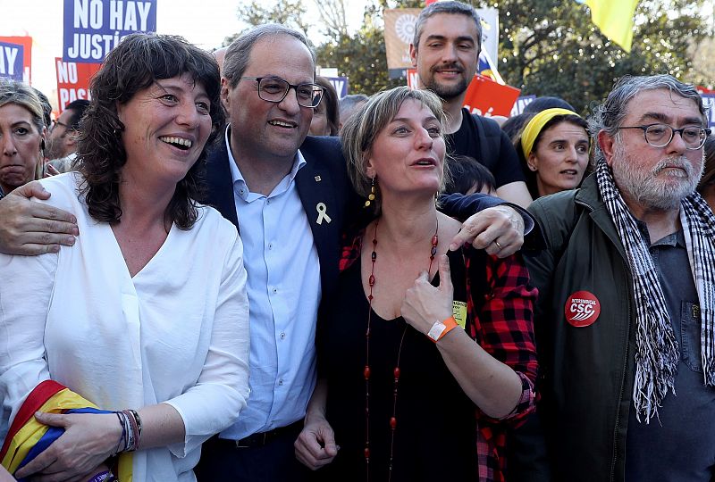 El presidente de la Generalitat, Quim Torra