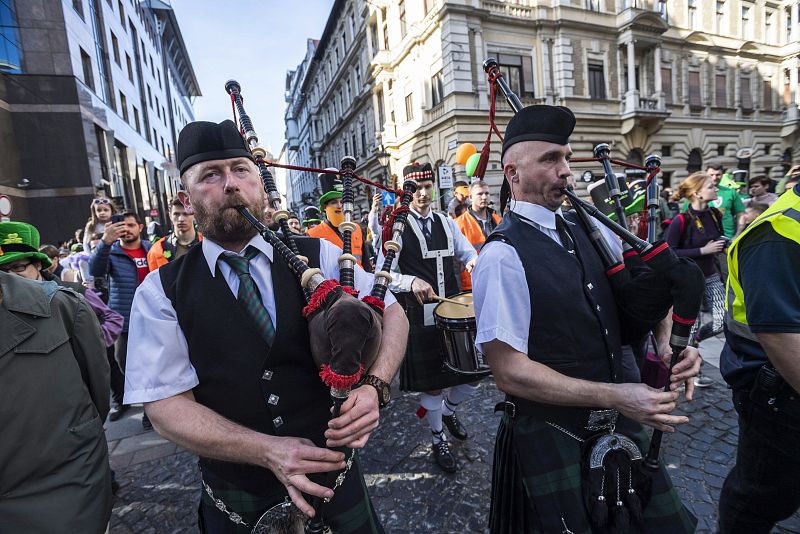 Desfile de San Patricio en Budapest, Hungría