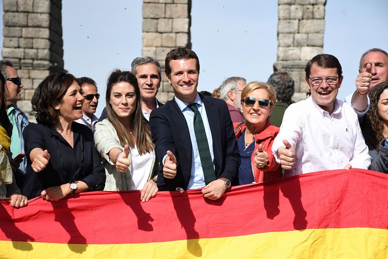 Pablo Casado visita Segovia