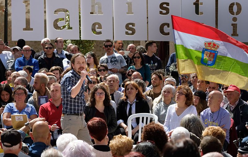 Acto de Unidas Podemos en La Rioja