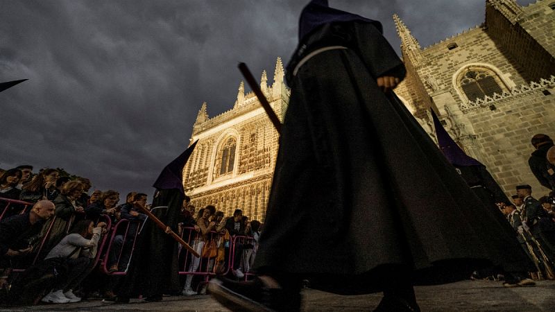 Procesión de Miércoles Santo del Santísimo Cristo de la Humildad en Toledo