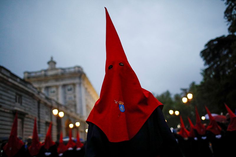 La procesión del Santísimo Cristo de Alabarderos