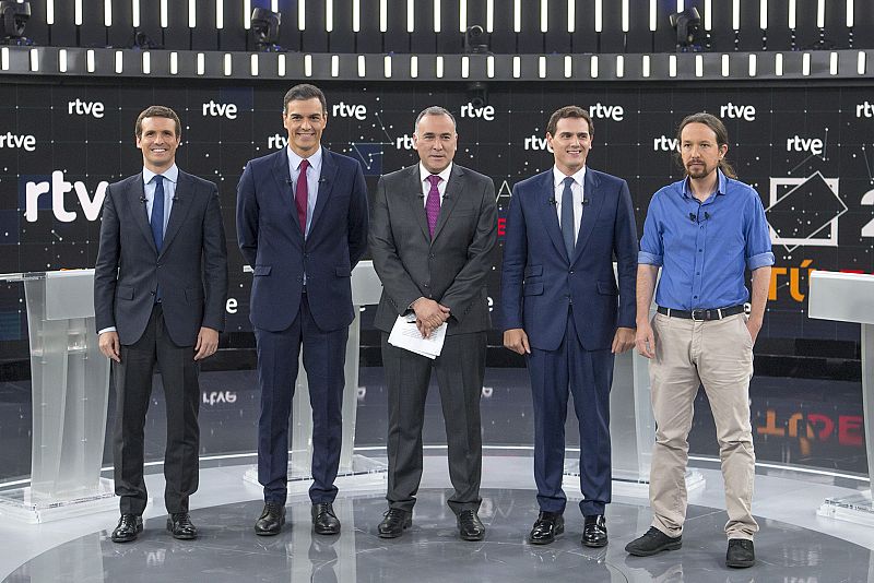 Debate a cuatro en RTVE