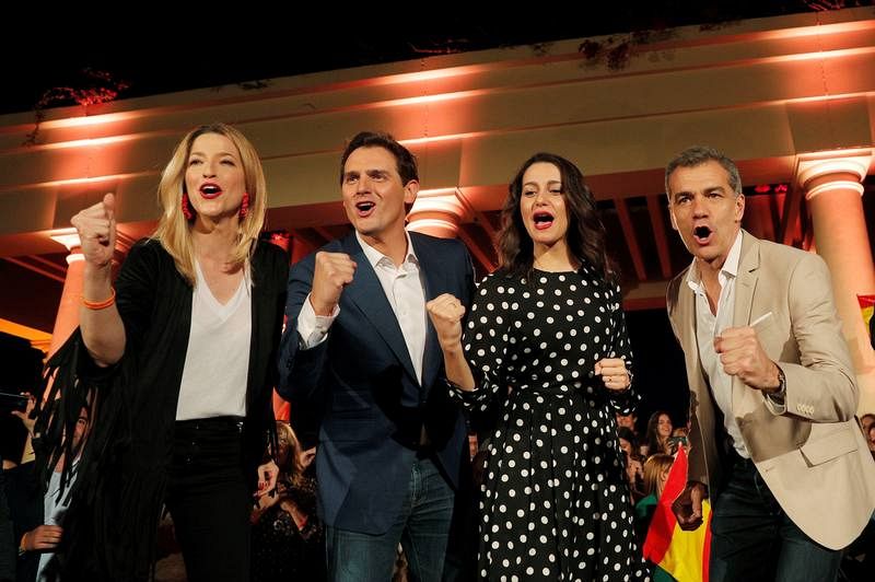 Cierre de campaña de Ciudadanos