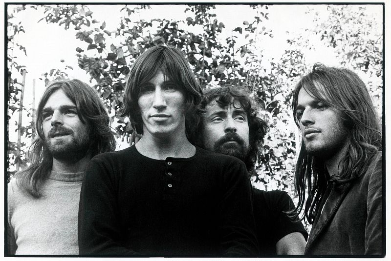 Richard Wright, Roger Waters, Nick Mason y David Gilmour, los cuatro miembros de la formación clásica de Pink Floyd.