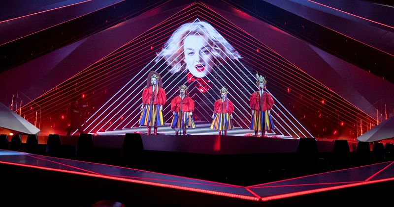 El grupo Tulia (Polonia) ensaya por primera vez en Eurovisión 2019