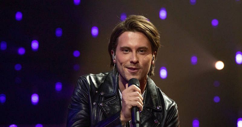  Victor Crone (Estonia) en su primer ensayo en Eurovisión 2019