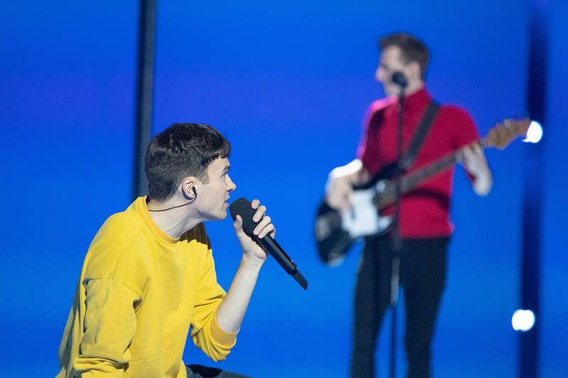  Lake Malawi (República Checa) en su primer ensayo en Eurovisión 2019