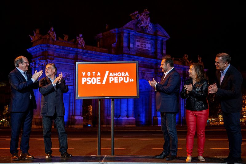 Arranque de campaña del PSOE en Madrid