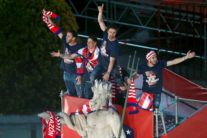 Mejores momentos de Godín - Festejo Europa League 2018