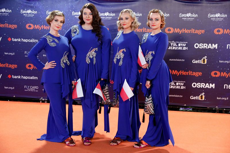 Eurovisión 2019 - Fotos de la Alfombra Naranja de la ceremonia de inauguración