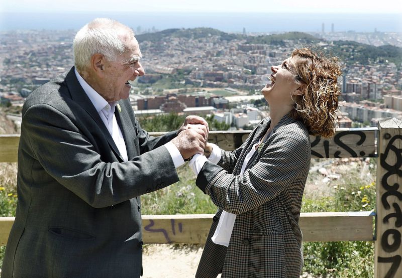 Acto de ERC en el Mirador de Barcelona