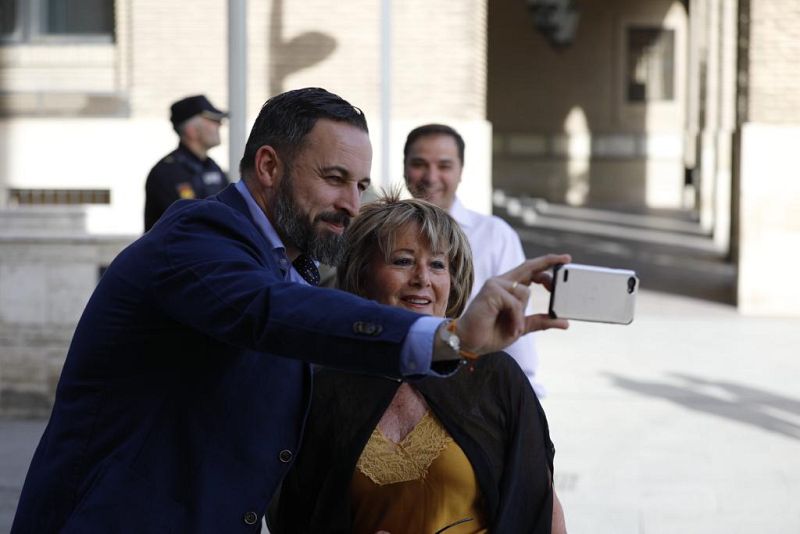 Santiago Abascal en Zaragoza