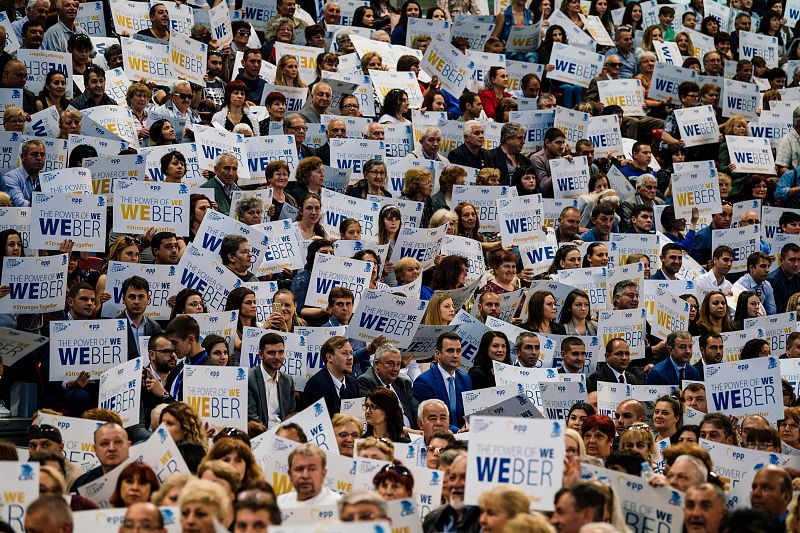 Las calles de Sofía, con Manfred Weber