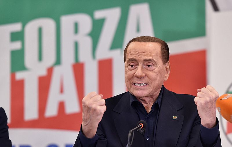 Silvio Berlusconi reaparece en la campaña europea