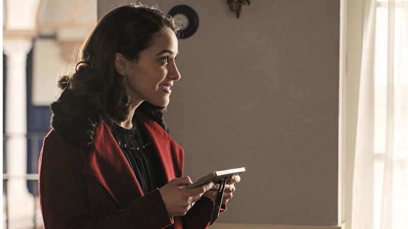 Manuela imparte una de sus clases