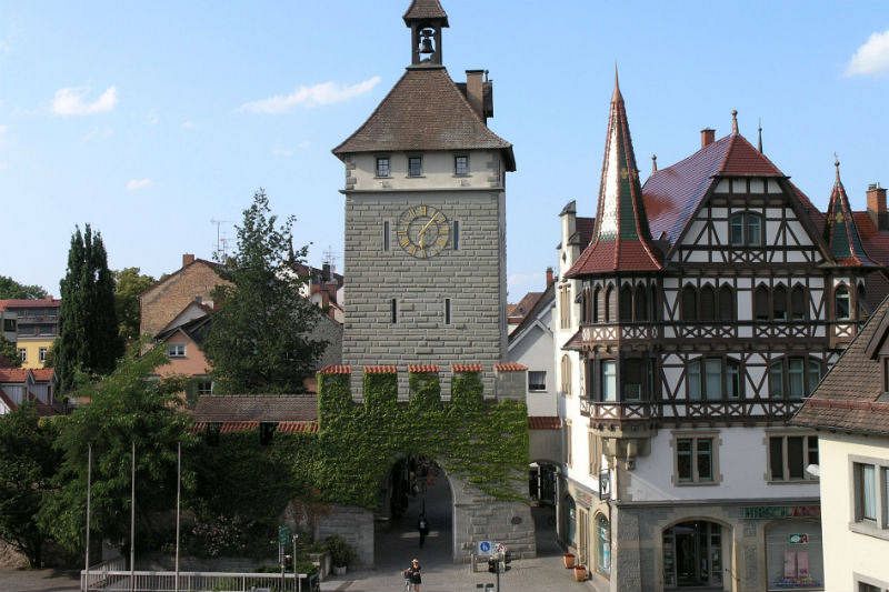 Puerta del barrio Niederburg, Constanza.
