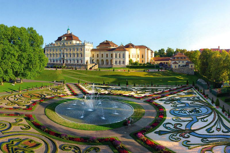 Jardines del Palacio Residencial de Ludwigsburg.