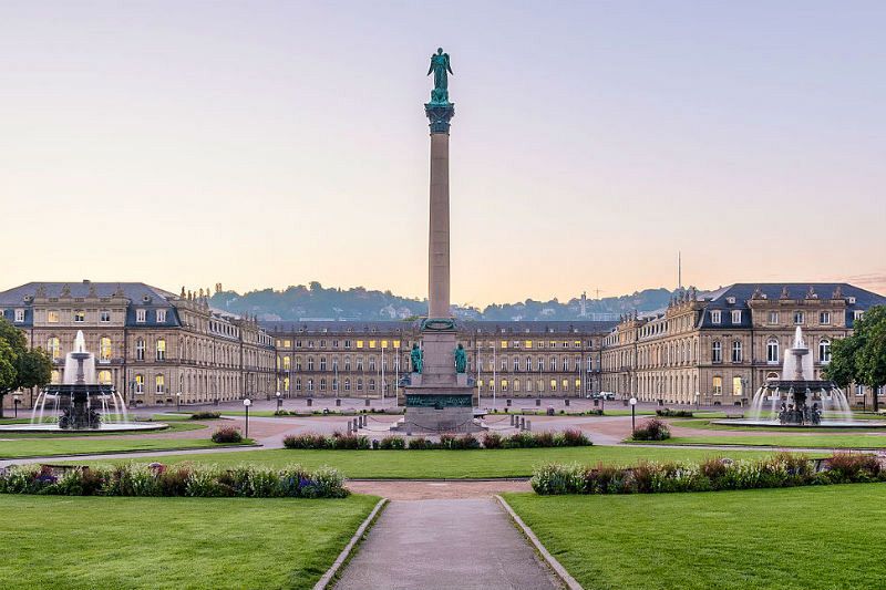 Palacio Nuevo de Stuttgart.