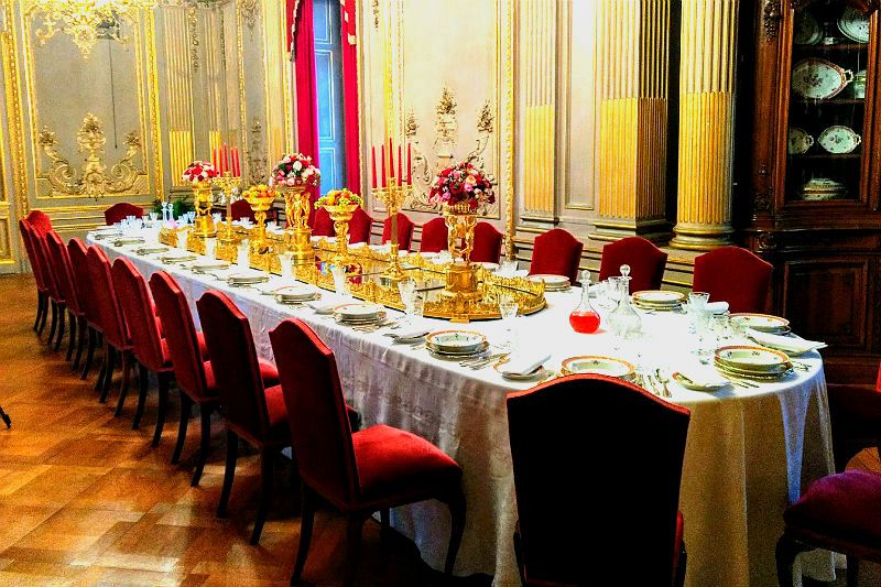 Comedor del Palacio Sigmaringen.