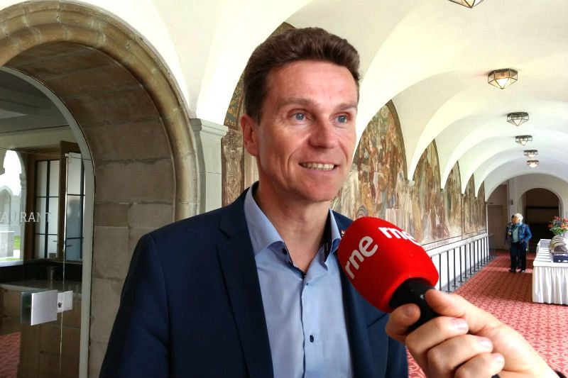 Eric Thiel, director de la oficina de turismo de Constanza.