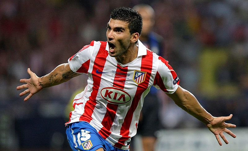 Fotografía de archivo, tomada el 27/8/2010, de José Antonio Reyes cuando militaba en el Atlético de Madrid