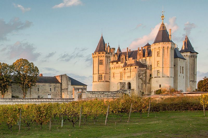 Castillo de Saumur.