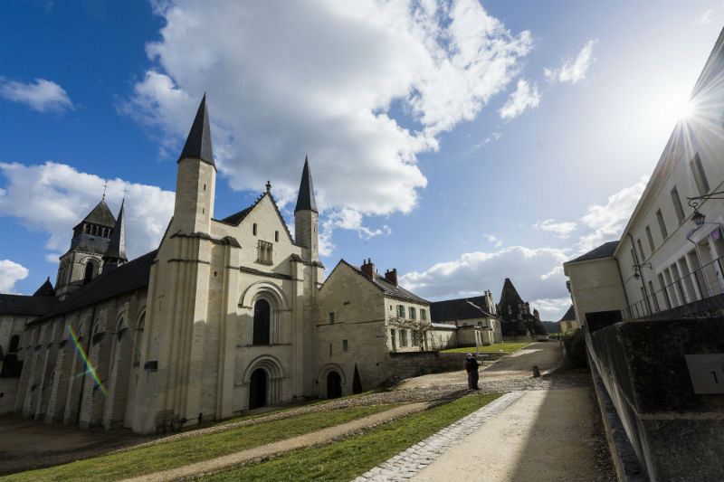 Iglesia abacial de Fontevraud.