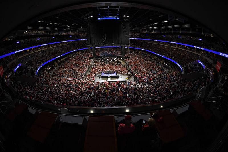 El acto formal de campaña de Donald Trump para su reelección en 2020 