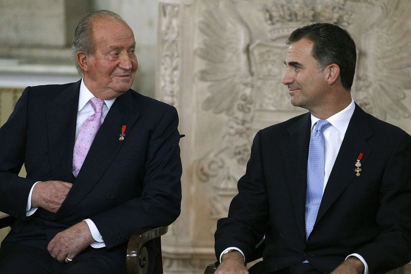 Ceremonia de abdicación del rey Juan Carlos I