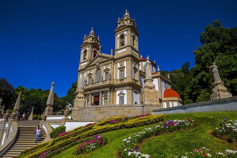Santuario del Buen Jesús del Monte en Braga