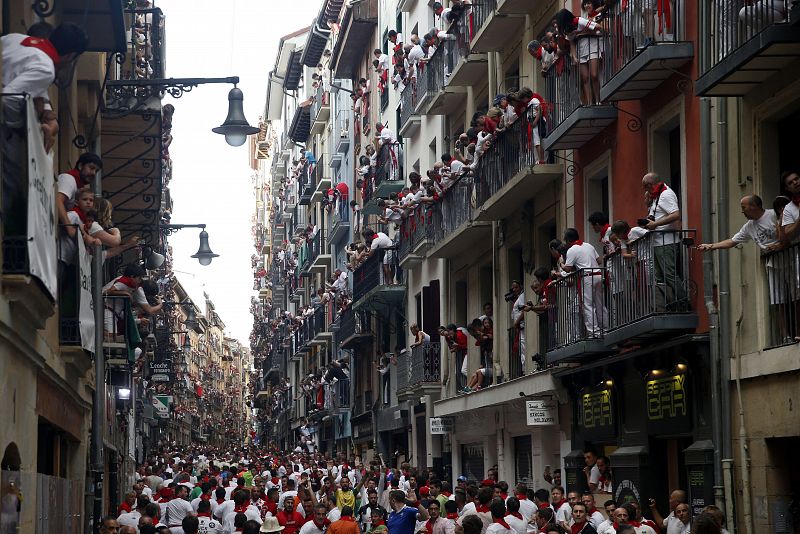 Vista de la calle Estafeta