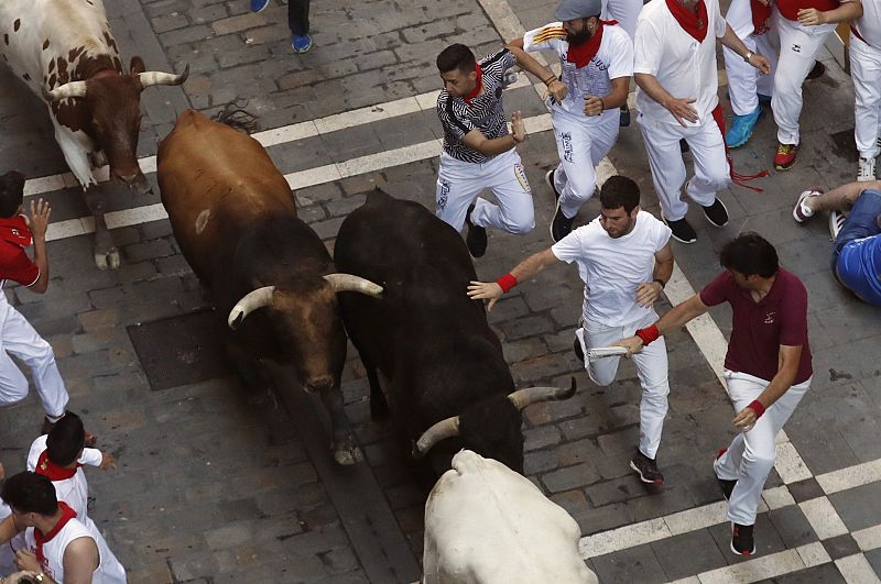 Los astados en la calle Mercaderes