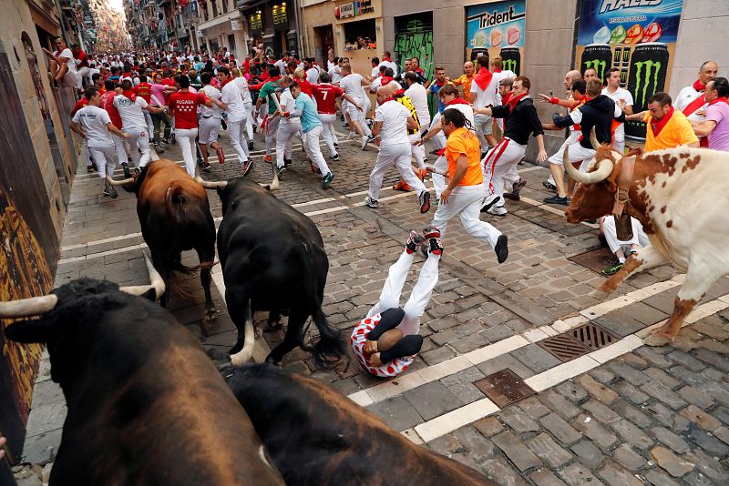 Séptimo encierro de San Fermín 2019