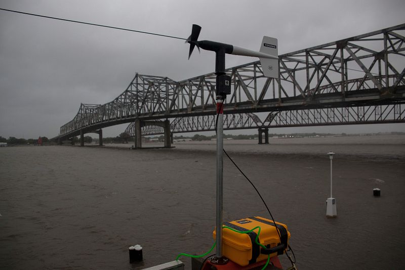 Un puente sobre el río Berwick en Morgan City