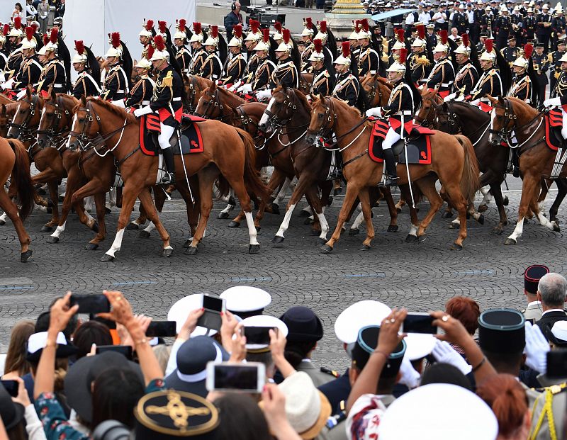 Guardia Republicana francesa a caballo