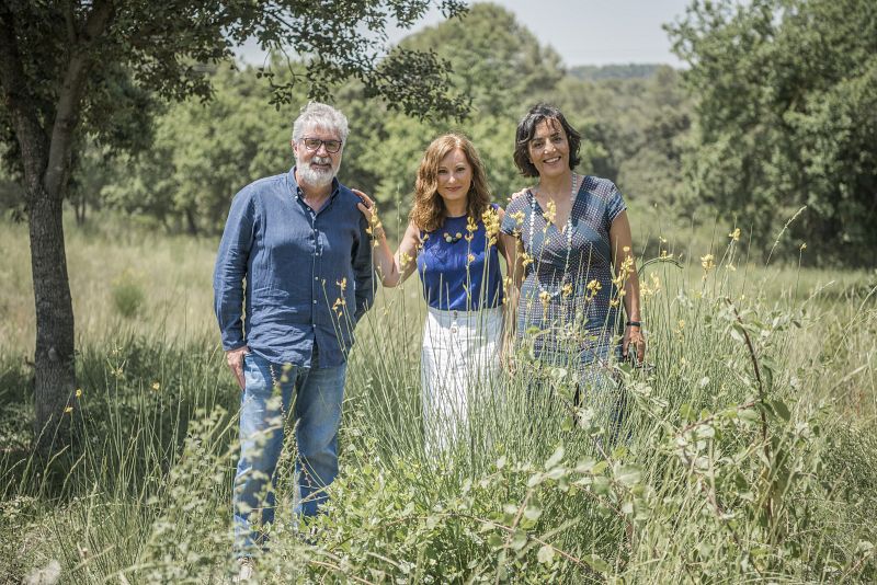 Toni Font, Carme Nicolás y Cristina Hernández, redactores del programa ¡Qué Animal!