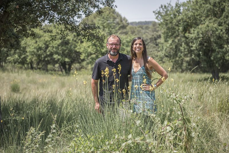 Pere Figuerola y Evelyn Segura, guionistas del programa ¡Qué Animal!